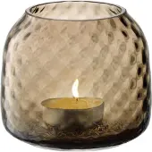 LSA International Theelichthouder L.S.A. Dapple Earth Brown 7 cm