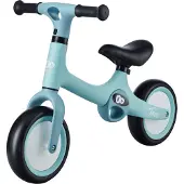 Kinderkraft TOVE Loopfiets - Voor Kinderen tot 25 kg - Verstelbaar Zadel, Niet-Punctie EVA Wielen, Lichtgewicht en Opvouwbaar - Minze