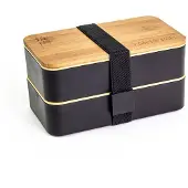 Yakiniku - BBQ Accessoire Bentobox - Kunststof - Zwart