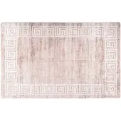 vidaXL Vloerkleed wasbaar 80x150 cm beige