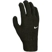 Nike Swoosh Knit Gloves 2.0 Kids Zwart