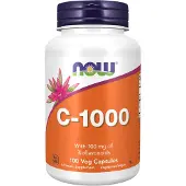 Now Vitamine C-1000 met 100mg bioflavoniden, 100 vcaps