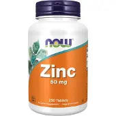 Now Zink 50 mg tabletten (250 Tabletten) - mineralen, zink - zink - zink