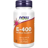 NOW,NOW Foods,NOW,NOW Foods Vitamine E-400 met Gemengde Tocopherolen (100 Softgels) - vitamines, vitamine-e - vitamine-e