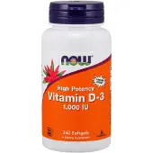 Now Vitamine D3 (360 Softgels)