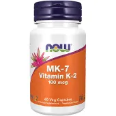 Now MK-7 Vitamin K-2 100mcg - 60 v-caps