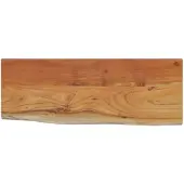 vidaXL Wandschap rechthoekig natuurlijke rand 50x20x3,8 cm acaciahout