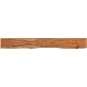 vidaXL Wandschap rechthoekig natuurlijke rand 140x20x3,8 cm acaciahout