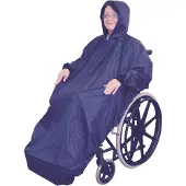 Thuiszorg Webshop Rolstoelponcho met mouwen - verkrijgbaar in 2 kleuren