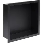 Saqu Shine inbouwnis 30x10x30cm mat zwart