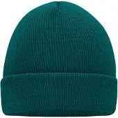 Myrtle beach 'Knitted Cap' Beanie Donkergroen