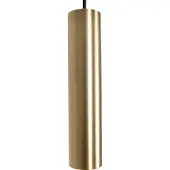 Ks Verlichting - hanglamp - Cylin - messing - GU10 - plafondlamp - dimbaar - hanglampen eetkamer - aluminium