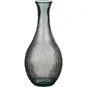Mica Decorations Vaas Dix - 34x34x75 cm - Glas - Antraciet