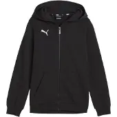 Puma Hoodie teamGOAL Casuals Full Zip - Zwart/Wit Kids