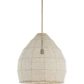 Light & Living Japandi hanglamp Makassar crème Ø 50cm