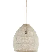 Light & Living Japandi Hanglamp Makassar Creme Ø 42cm