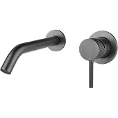 Boss & Wessing Wastafelmengkraan inbouw bws ridged gunmetal