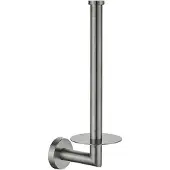 Guido Gusto Dubbele reserve rolhouder gun metal rond