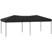 vidaXL - Partytent - inklapbaar - 3x6 - m - zwart