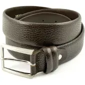 Scotts Bluf Bruine nette pantalon riem met patroon. Maat 105
