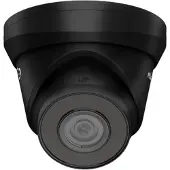 TOOL LAND Dome IP-netwerkcamera, bewakingscamera, 4 MP, IR-leds, nachtzicht 30 m, vaste lens, WDR-technologie, PoE-functie, app Guarding Vision, voor binnen en buiten, zwart