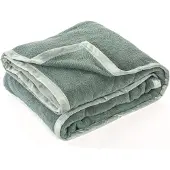 Tiseco HOME STUDIO - Plaid - LAMIS - 220x240 cm - Saliegroen