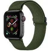 TechProtection Tech Protection Mellow Apple Watch 46 / 45 / 44 / 42 Mm Bandje Groen