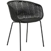 House Doctor Fauteuil, Hapur, Zwart