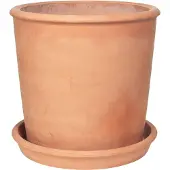 Broste Copenhagen Rolf bloempot terracotta Ø50cm - 14469050