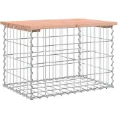 vidaXL Tuinbank schanskorfontwerp 63x44x42 cm massief douglashout