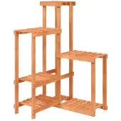 vidaXL Plantenstandaard 62,5x61,5x101,5 cm massief vurenhout
