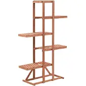 vidaXL Plantenstandaard 86x36x139 cm cederhout