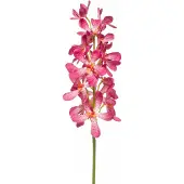 Woonexpress Kunstbloem Vanda Spray Roze - 80 cm