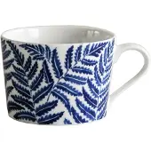 Götefors Porslin Fern kop 24 cl Blauw