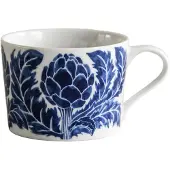 Götefors Porslin Artisjok kop 24 cl Blauw