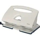 Leitz 4-Gaats Perforator - 40 Vel - Voor Mappen En Ringbanden - Grijs