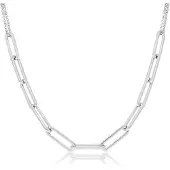 Glow - 925 Sterling Zilveren Ketting Voor Dames
