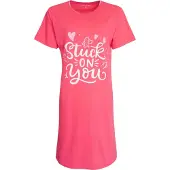 Temptation Dames Nachtmode - Bigshirt - Roze - Maat XL