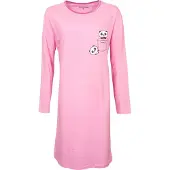 Temptation Dames Nachthemd - Bigshirt - Roze - Maat S