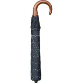 Classic Canes Opvouwbare paraplu - Houten handvat - Zwart