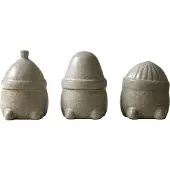 DBKD Hipster Triplets kerstdecoratie 3-pack Beige