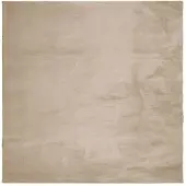 vidaXL Vloerkleed HUARTE laagpolig zacht wasbaar 120x120cm zandkleurig