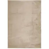 vidaXL Vloerkleed HUARTE laagpolig zacht wasbaar 120x170cm zandkleurig