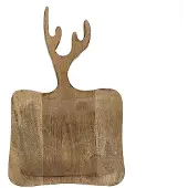 Mars & More schaal/snijplank mango hout gewei 35cm