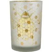 Mars & More windlicht bij goud large 18cm