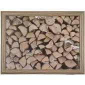 Mars & More schootkussen openhaard hout 43cm