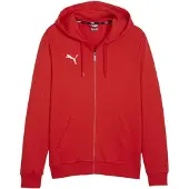 Puma Mannen, Springer, teamGOAL Casuals Hooded Jacket, Rood, (L)
