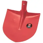 Idealspaten-bredt Ruhr-briljante blauwe plek rood poeder gecoate blauwe plek zonder stengel