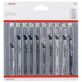 Bosch Accessories 2607011172 Decoupeerzaagbladenset Clean Precision, 10-delig 10 stuk(s)