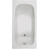 Allibert Flavis Rechthoekig Bad Plaatsbesparend - 120x70x42cm